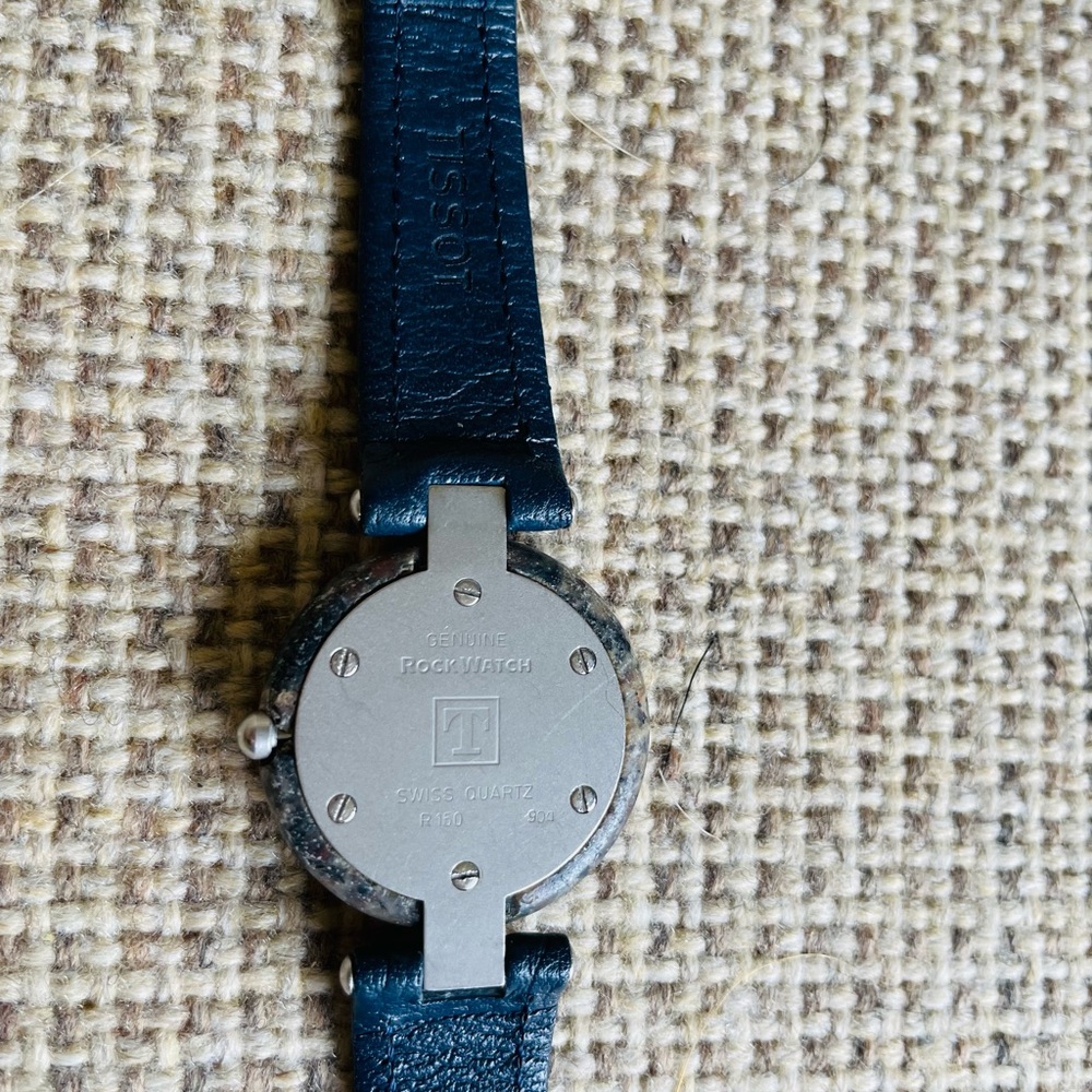 Tissot Watch Granite Rock Blue Stone Vintage - Picture 6 of 11